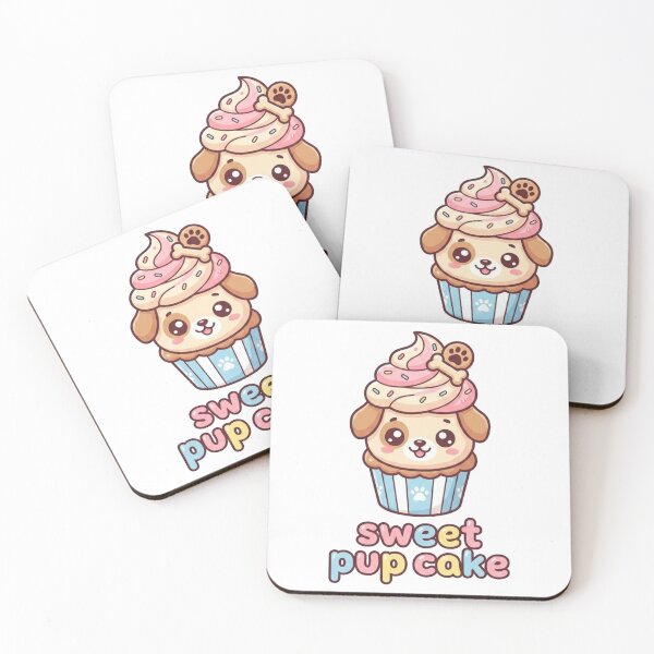 Item preview, Cute Puppy Cupcake PNG | Kawaii Dog Cupcake Cartoon Clipart  designed and sold by morning sun.
