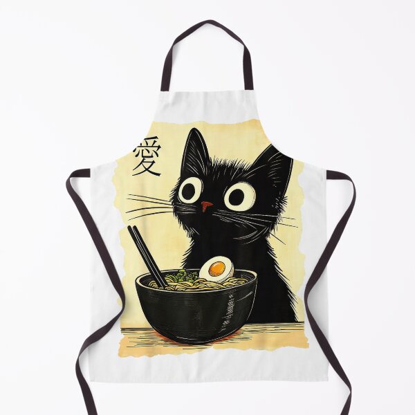 Item preview, Funny Cat Ramen Graphic Tee Japanese Kawaii Anime Cat T-Shirt designed and sold by Cafe18.