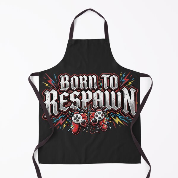 Item preview, Born To Respawn Funny Gaming Controller Quote designed and sold by EchoPrint Co..