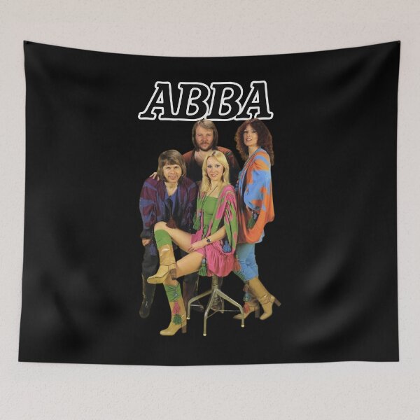 Item preview, Vintage Disco Era Pop Quartet Glowing Portrait designed and sold by Niisophotos.