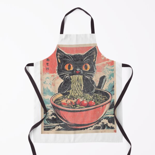 Item preview, Funny Cat Ramen T-Shirt Japanese Kawaii Anime Graphic Tees for Men Women designed and sold by igwaifus.