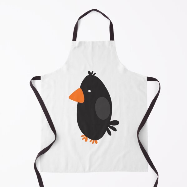 Item preview, Black Bird Cute Minimalist Kawaii Crow Illustration designed and sold by GumiiPop.