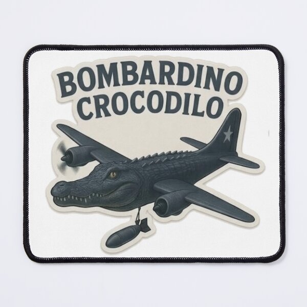 Item preview, Bombardino Crocodilo designed and sold by Brainrot-Bag.