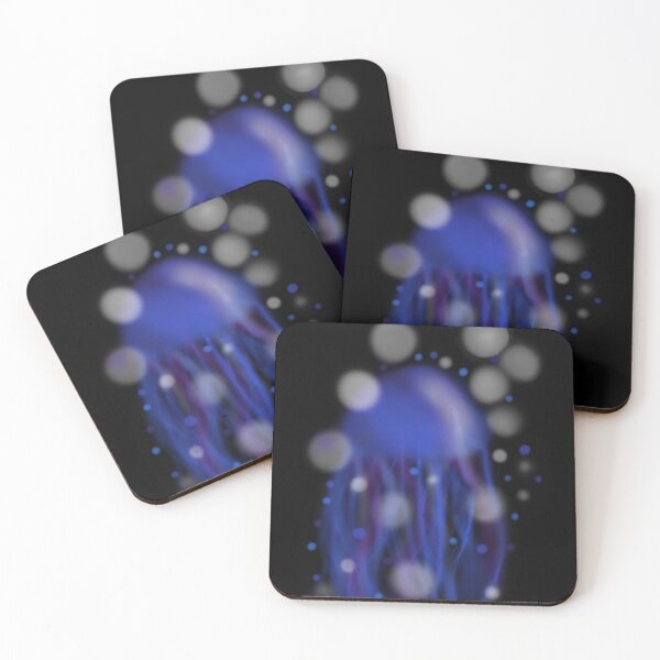 Item preview, Dark Blue Jellyfish designed and sold by Medusa's Revenge Art.