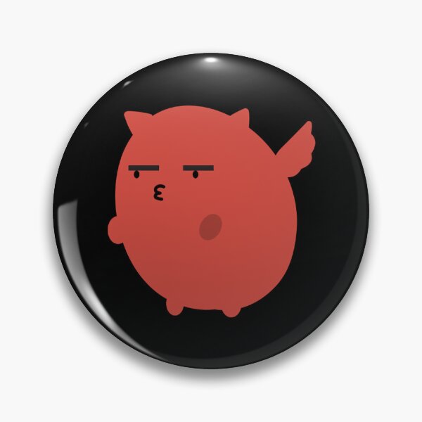 Item preview, Flying Red Thing Cute Chubby Little Monster Illustration designed and sold by GumiiPop.