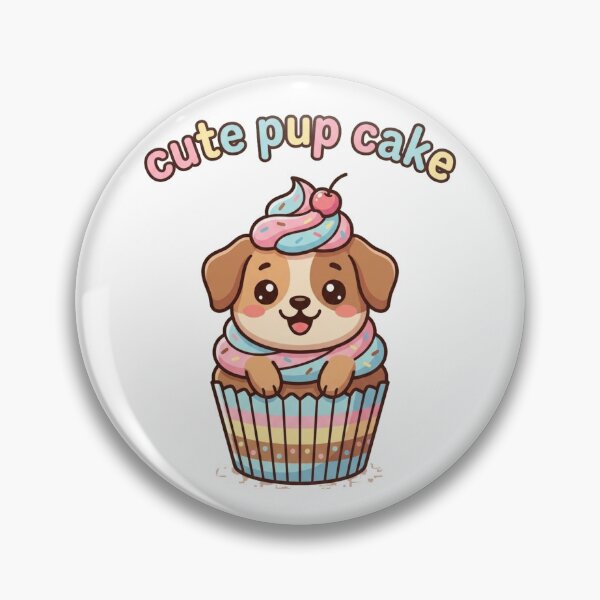 Item preview, Cute Pup Cake PNG | Kawaii Puppy Cupcake Cartoon Clipart  designed and sold by morning sun.