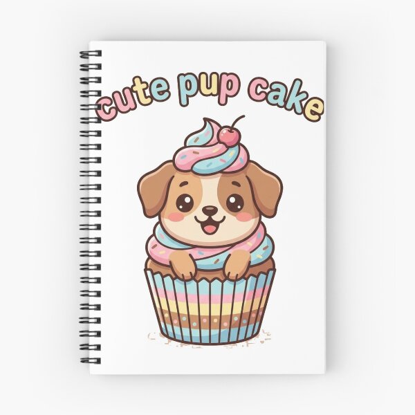 Item preview, Cute Pup Cake PNG | Kawaii Puppy Cupcake Cartoon Clipart  designed and sold by morning sun.