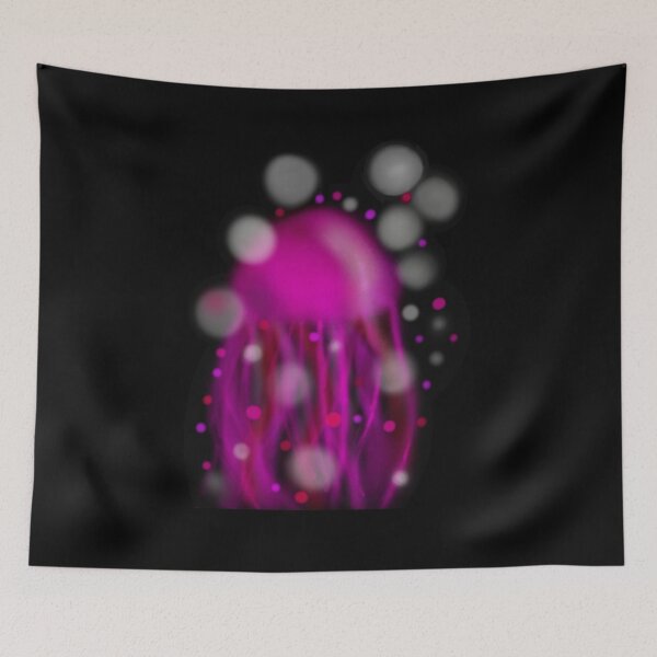 Item preview, Bright Pink Jellyfish designed and sold by Medusa's Revenge Art.
