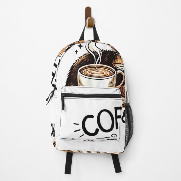 Item preview, Funny Cute Coffee Cats Books Lover Gift Idea Women Men Kids T-Shirt designed and sold by FEeRoo.