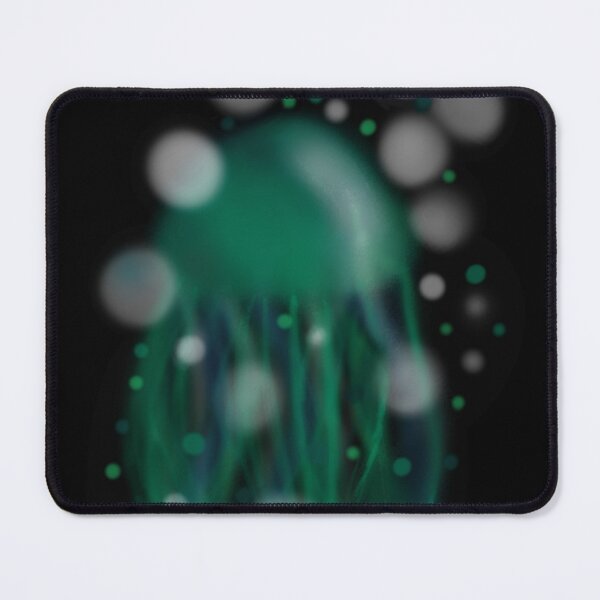 Item preview, Blue Green Jellyfish designed and sold by Medusa's Revenge Art.