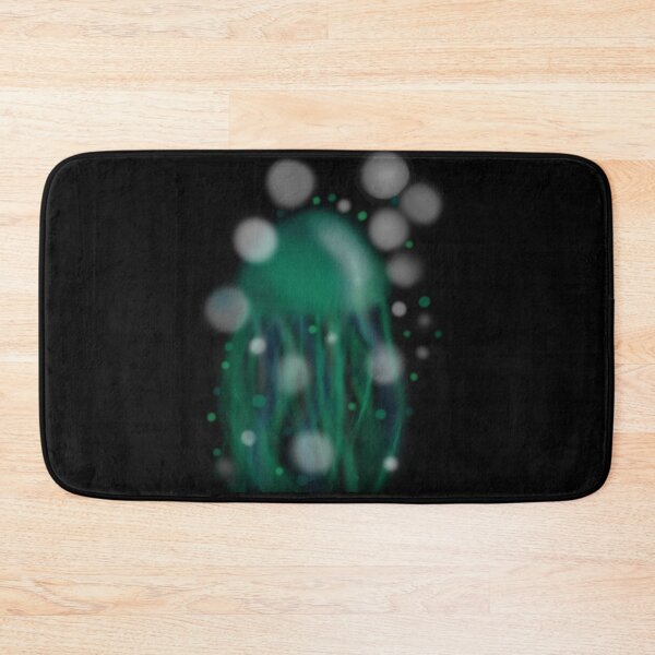 Item preview, Blue Green Jellyfish designed and sold by Medusa's Revenge Art.