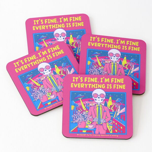 Item preview, It's fine, I'm fine, everything is fine designed and sold by Mimo & Co..