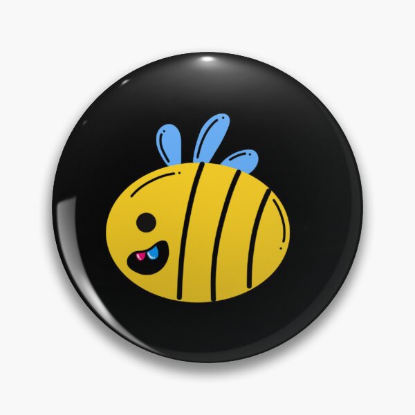 Item preview, Happy Bee Cute Minimalist Kawaii Bumblebee Illustration designed and sold by GumiiPop.