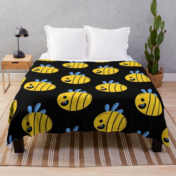 Item preview, Happy Bee Cute Minimalist Kawaii Bumblebee Illustration designed and sold by GumiiPop.