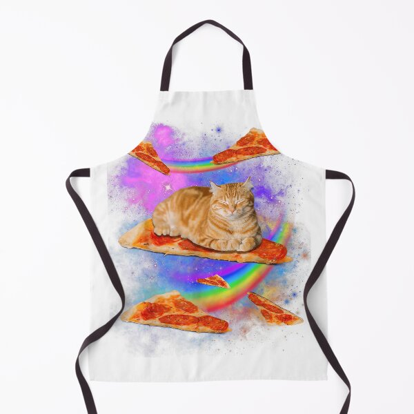 Item preview, Funny Galaxy Cat in Space, Cat Riding Pizza T-Shirt designed and sold by Magoya Store ⭐⭐⭐⭐⭐.
