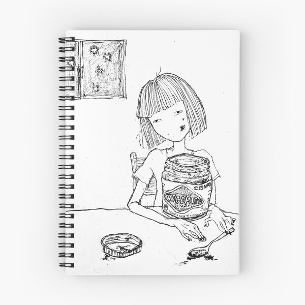 Item preview, A Girl with Vegemite designed and sold by YoshiéTsuzuki.