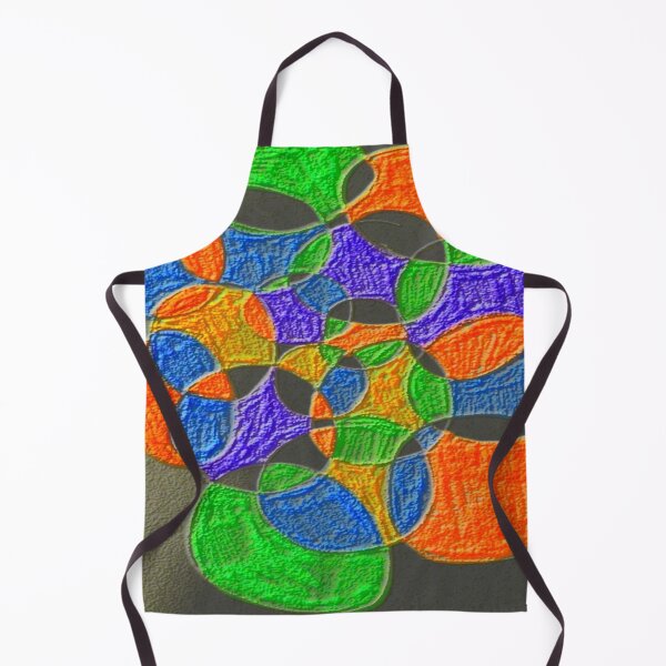 Item preview, circles at play fluorescence colorful geometric design designed and sold by SmashingDeals.