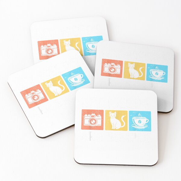 Item preview, Funny My Needs are Simple Photography Cat Coffee T-Shirt designed and sold by DArtfulStudio.