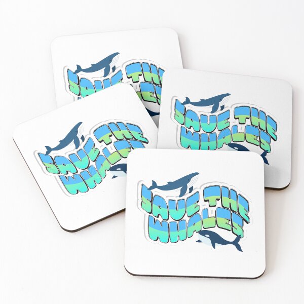 Item preview, Save The Whales Groovy designed and sold by WonderlandAlley.