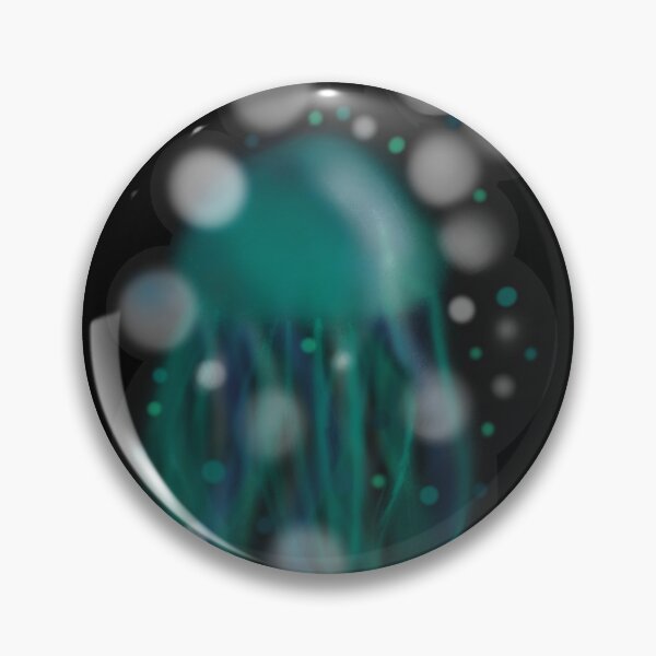 Item preview, Teal Jellyfish designed and sold by Medusa's Revenge Art.