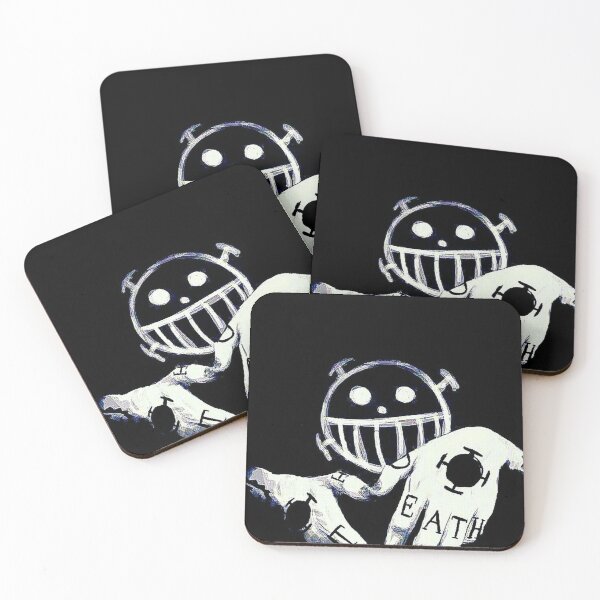 Item preview, Trafalgar Law One Piece Anime Art Silhouette designed and sold by BaakaStore.