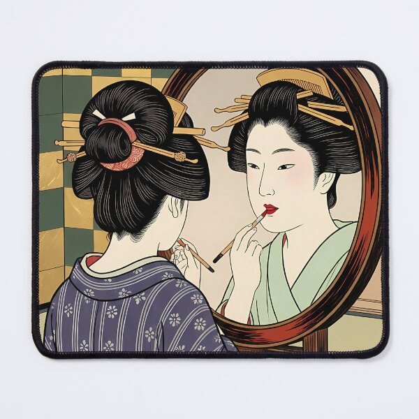 Item preview, Geisha in the Mirror: The Red Lipstick Ritual designed and sold by TokyoUkiyoHouse.