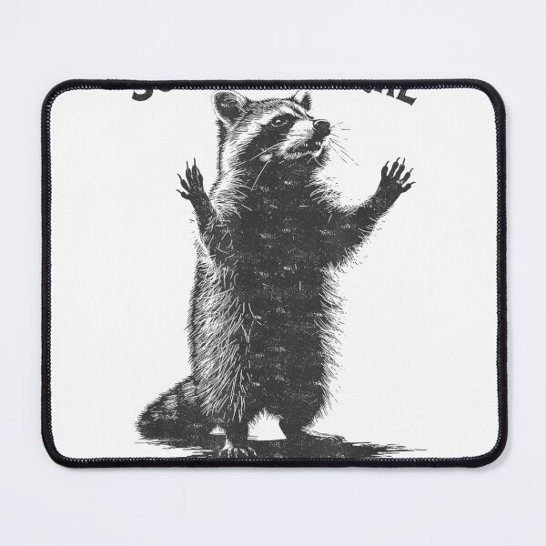 Item preview, Funny Street Cat Vintage Support Local Street Cats Raccoon T-Shirt designed and sold by Badriiiii.