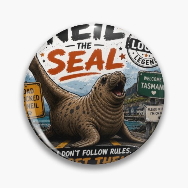 Item preview, Neil the Seal designed and sold by BoomStic4ers1.