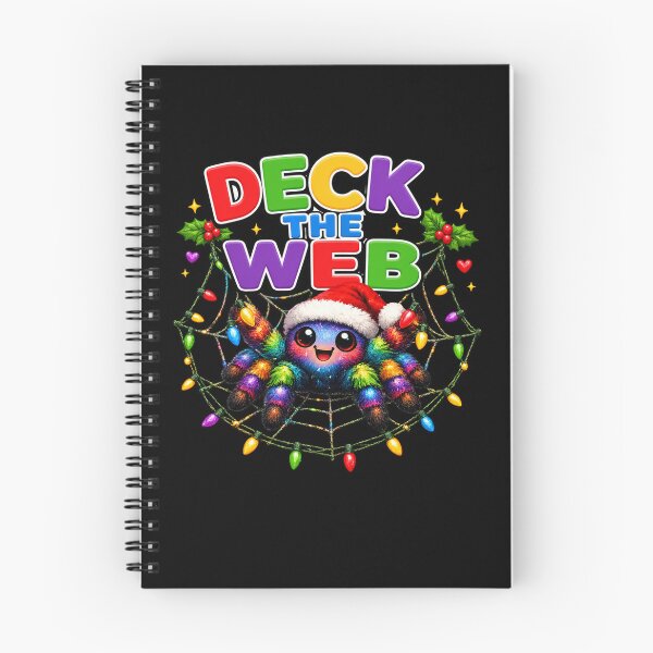 Item preview, Deck the web, spider designed and sold by BritishDelights.