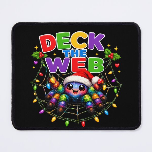 Item preview, Deck the web, spider designed and sold by BritishDelights.
