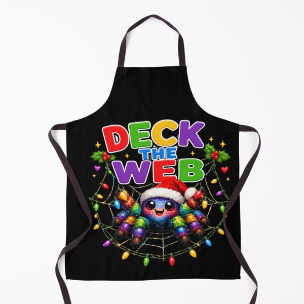 Item preview, Deck the web, spider designed and sold by BritishDelights.