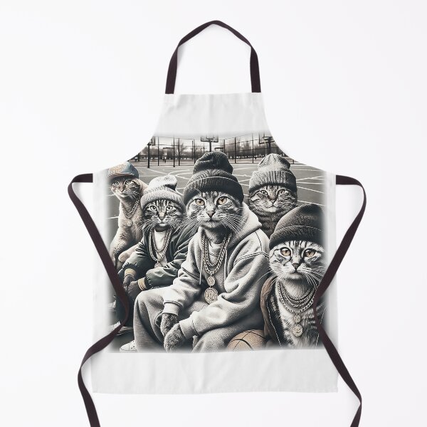 Item preview, Gang of Feral Street Cats Gangster 90's Funny Meme T-Shirt designed and sold by gidget-gadget.