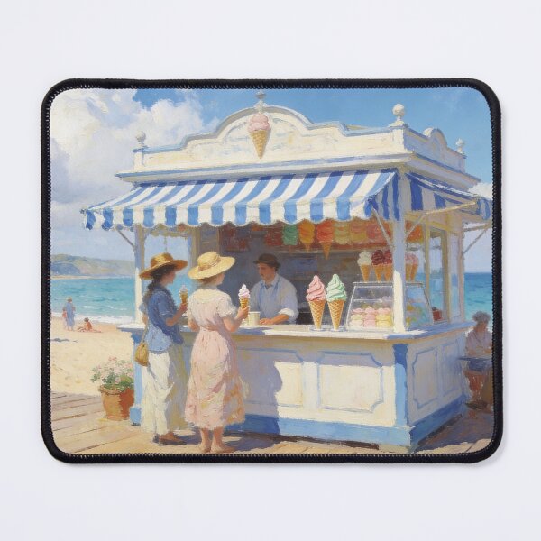 Item preview, Sweet Summer at the Seaside Ice Cream Stand designed and sold by BlareBlare.