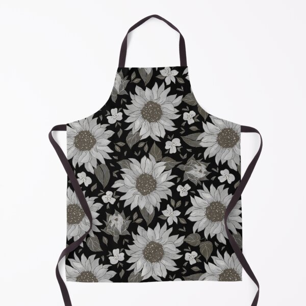 Item preview, Grayscale Sunflower designed and sold by RiverLeigh.
