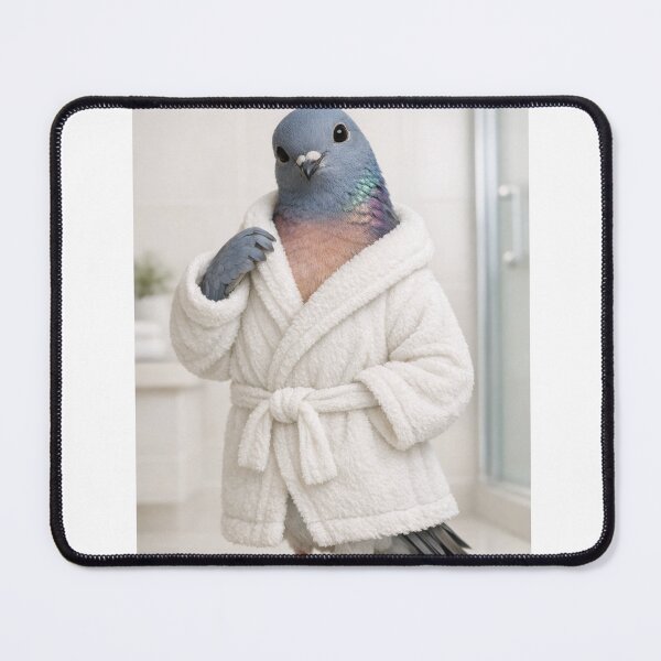 Item preview, Cozy Bathrobe Passenger Pigeon designed and sold by Sillytoe.