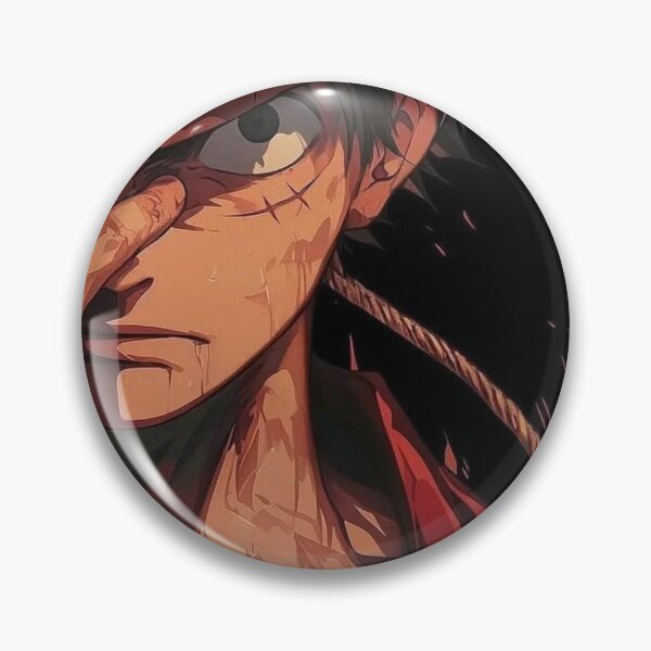 Item preview, Luffy Angry One Piece Anime Art designed and sold by BaakaStore.