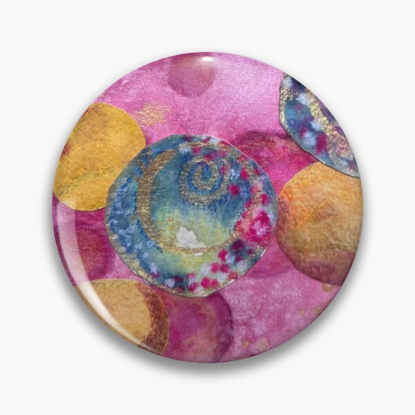 Item preview, Circle Mixed Media Background  designed and sold by Kimberly Sells Studio.