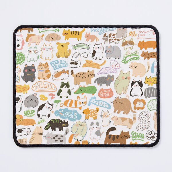 Item preview, Cute Kawaii Cat Doodle designed and sold by HoloHugDesigns.
