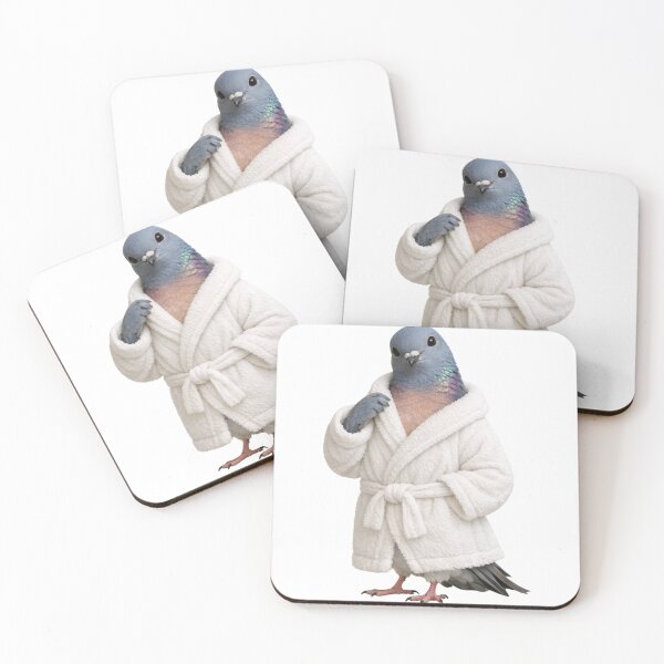 Item preview, Bathrobe Passenger Pigeon designed and sold by Sillytoe.