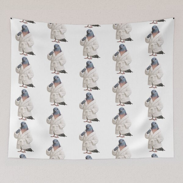 Item preview, Bathrobe Passenger Pigeon designed and sold by Sillytoe.