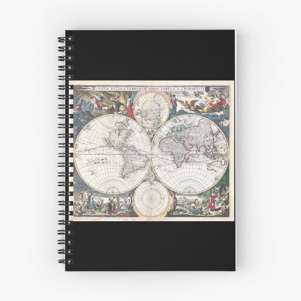 Item preview, A New Map of the Whole World designed and sold by FIREDesignsPOD.