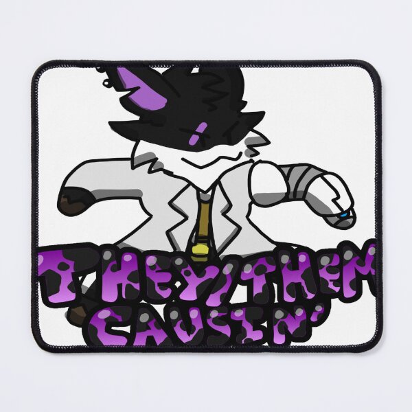 Item preview, They/Them Causing May/Hem Chu designed and sold by ChuChuTheCatmeragon.