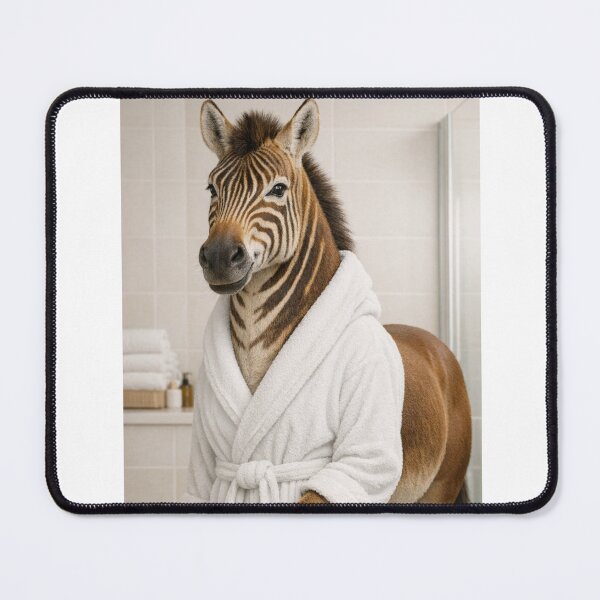Item preview, Cozy Bathrobe Quagga designed and sold by Sillytoe.