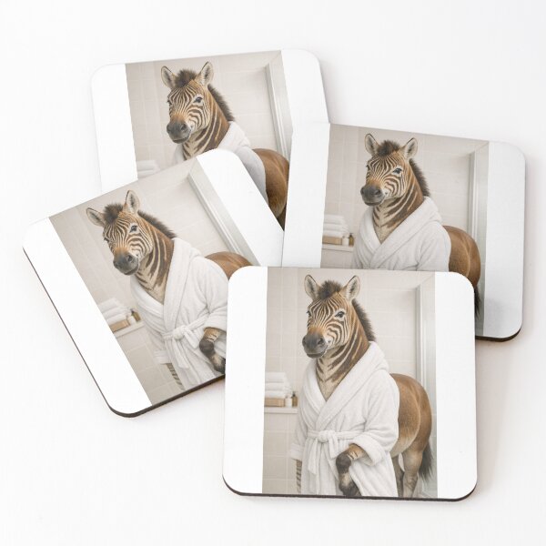 Item preview, Cozy Bathrobe Quagga designed and sold by Sillytoe.