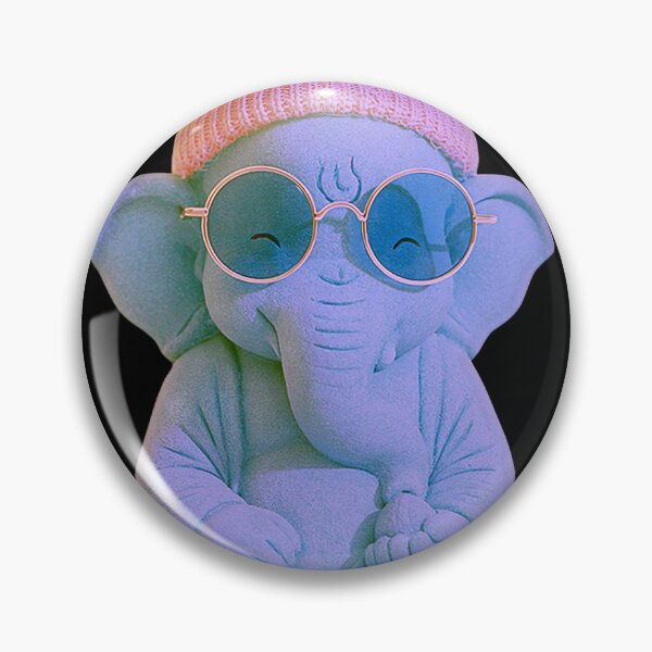 Item preview, Ganesha Wearing Beanie Sunglasses 3D Plush Pop Art designed and sold by PANNARUK THAILAND.