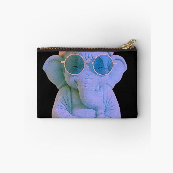 Item preview, Ganesha Wearing Beanie Sunglasses 3D Plush Pop Art designed and sold by PANNARUK THAILAND.