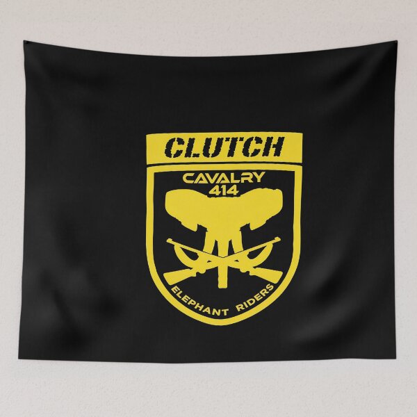 Item preview, Rock Band Emblem Cavalry Riders Badge Design designed and sold by SomeHitori.