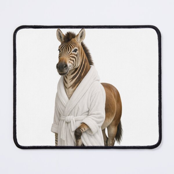 Item preview, Bathrobe Quagga designed and sold by Sillytoe.