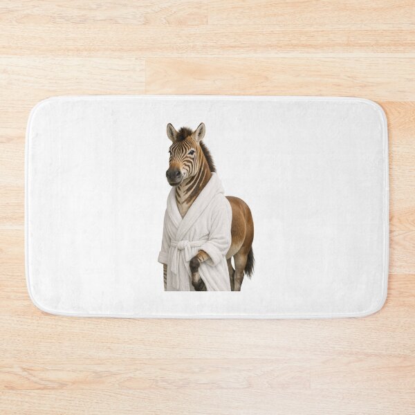 Item preview, Bathrobe Quagga designed and sold by Sillytoe.