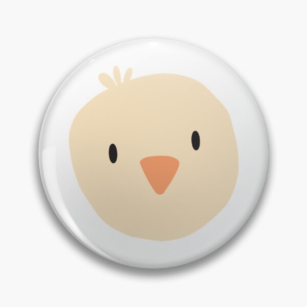 Item preview, Yellow Chick Cute Minimalist Round Easter Bird Design designed and sold by GumiiPop.